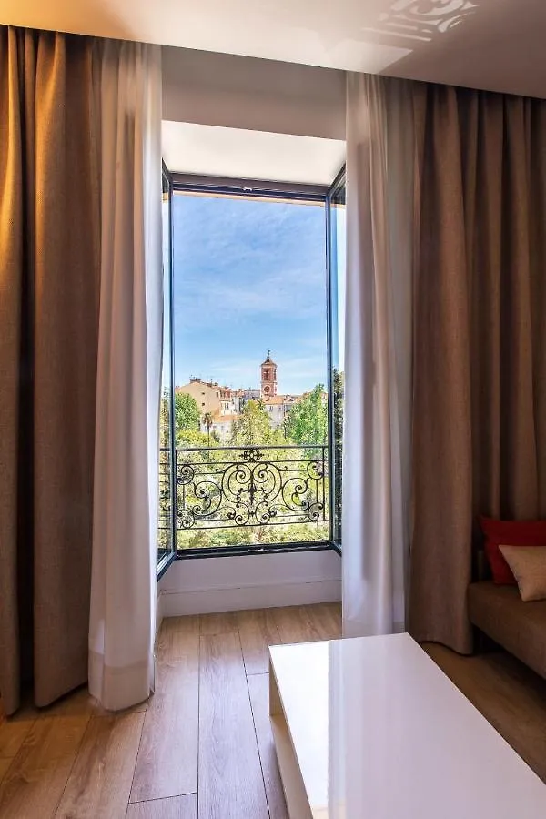 Grand H -F2, Face Vieux- Nice, Terrasse, Ascenseur, Climatisation, Terrace - Nice City Center Apartment