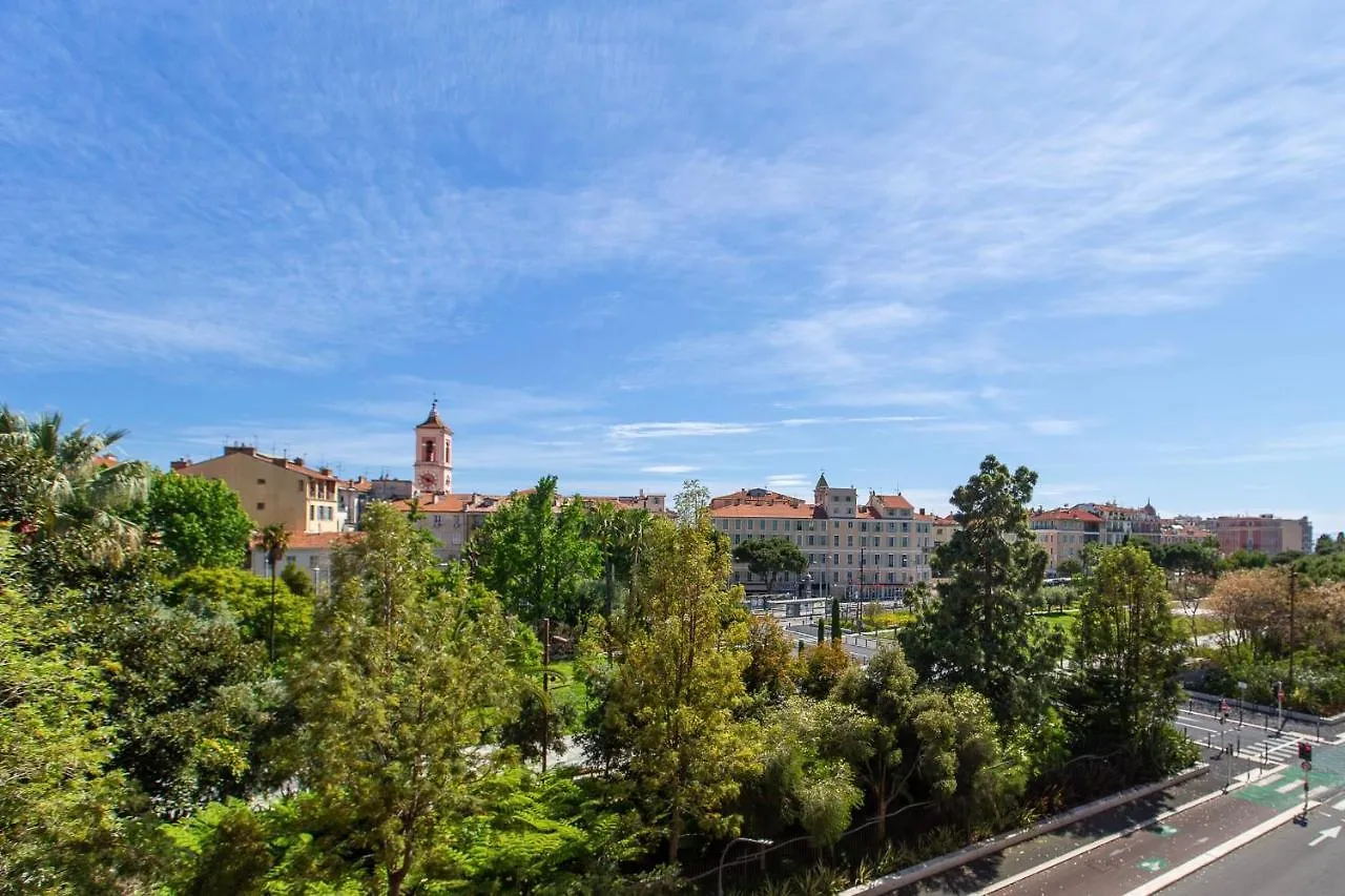 Grand H -F2, Face Vieux- Nice, Terrasse, Ascenseur, Climatisation, Terrace - Nice City Center Apartment