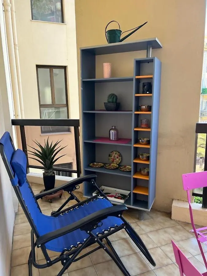 Grand H -F2, Face Vieux- Nice, Terrasse, Ascenseur, Climatisation, Terrace - Nice City Center 0*,  Frankreich